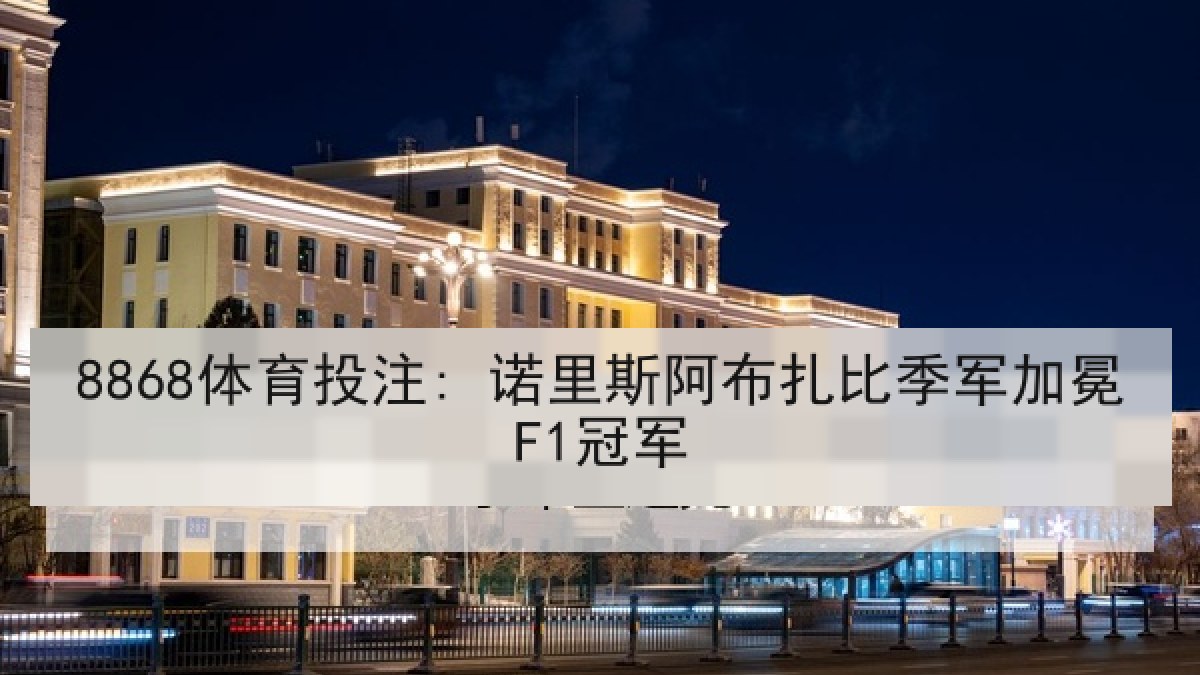 8868体育投注: 诺里斯阿布扎比季军加冕F1冠军